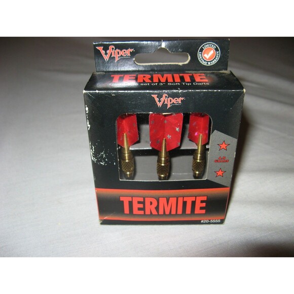 VIPER TERMITE DARTS 4.5 GRAM DARTS 2BA SOFT TIP SET 3" 20-5555 NEW - Picture 1 of 3